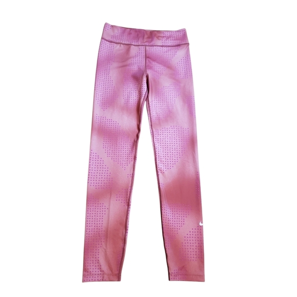 Nike Pink Youth Leggings Running Tights XL - Picture 3 of 9